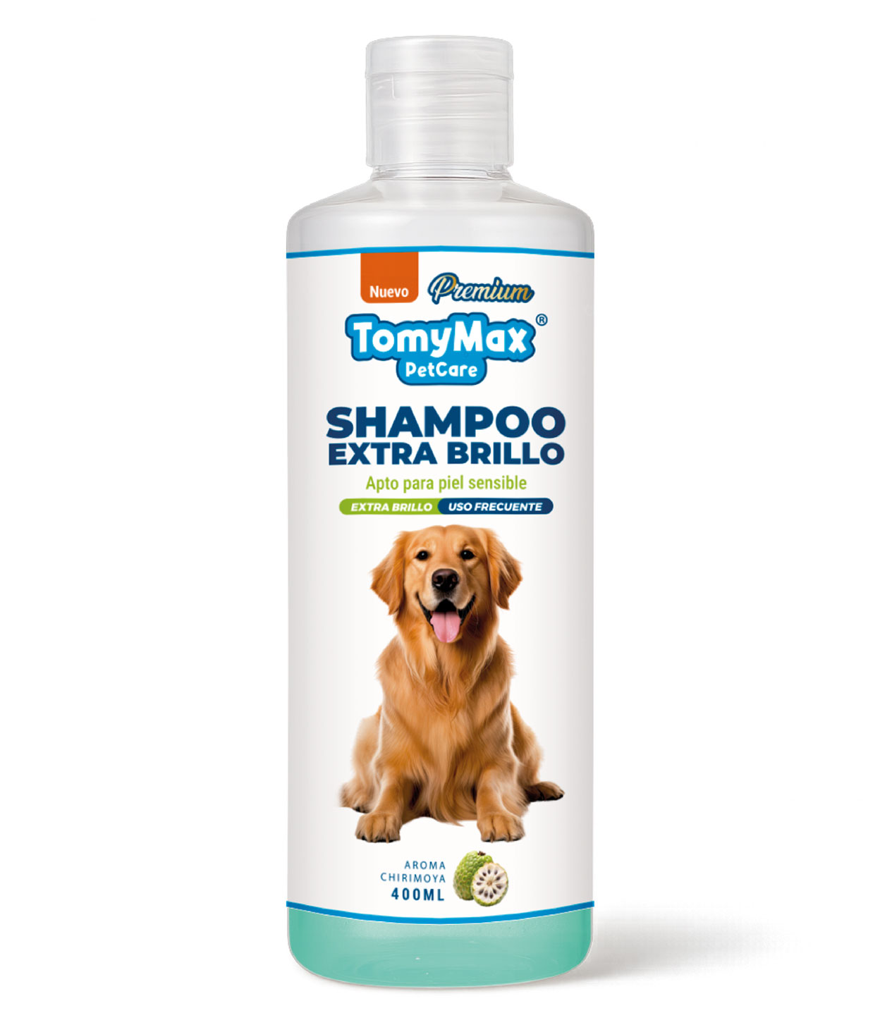 Shampoo para perros Extra Brillo TomyMax 400 Ml